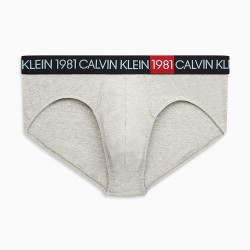  Slip STATEMENT 1981 Bold - Gris - CALVIN KLEIN *NB2049A-080 