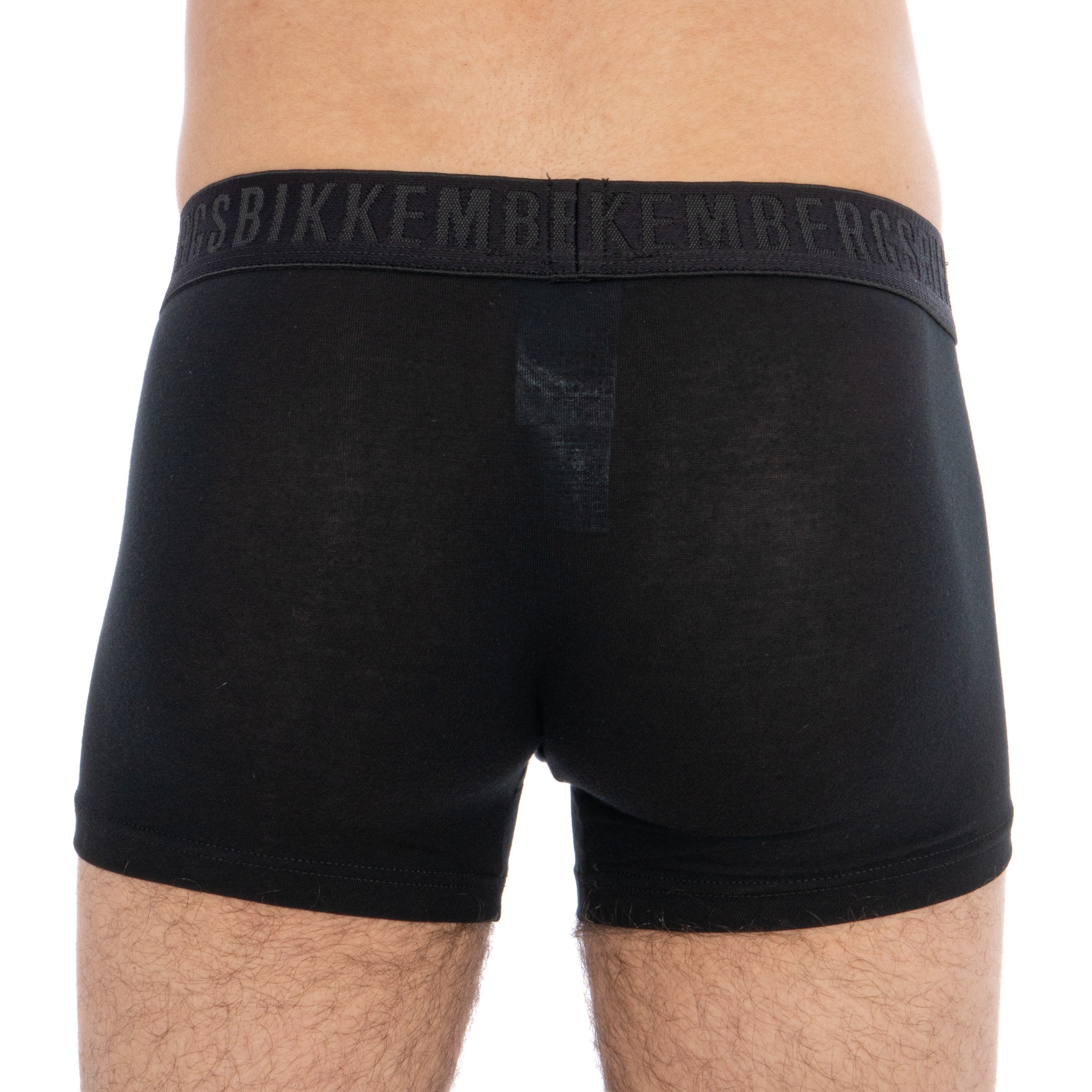 Black micromodal boxer - BIKKEMBERGS : sale of Boxer shorts, Shorty