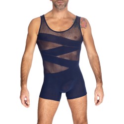  Curio - Body Sans Coutures Marine - L'HOMME INVISIBLE FW01-049 