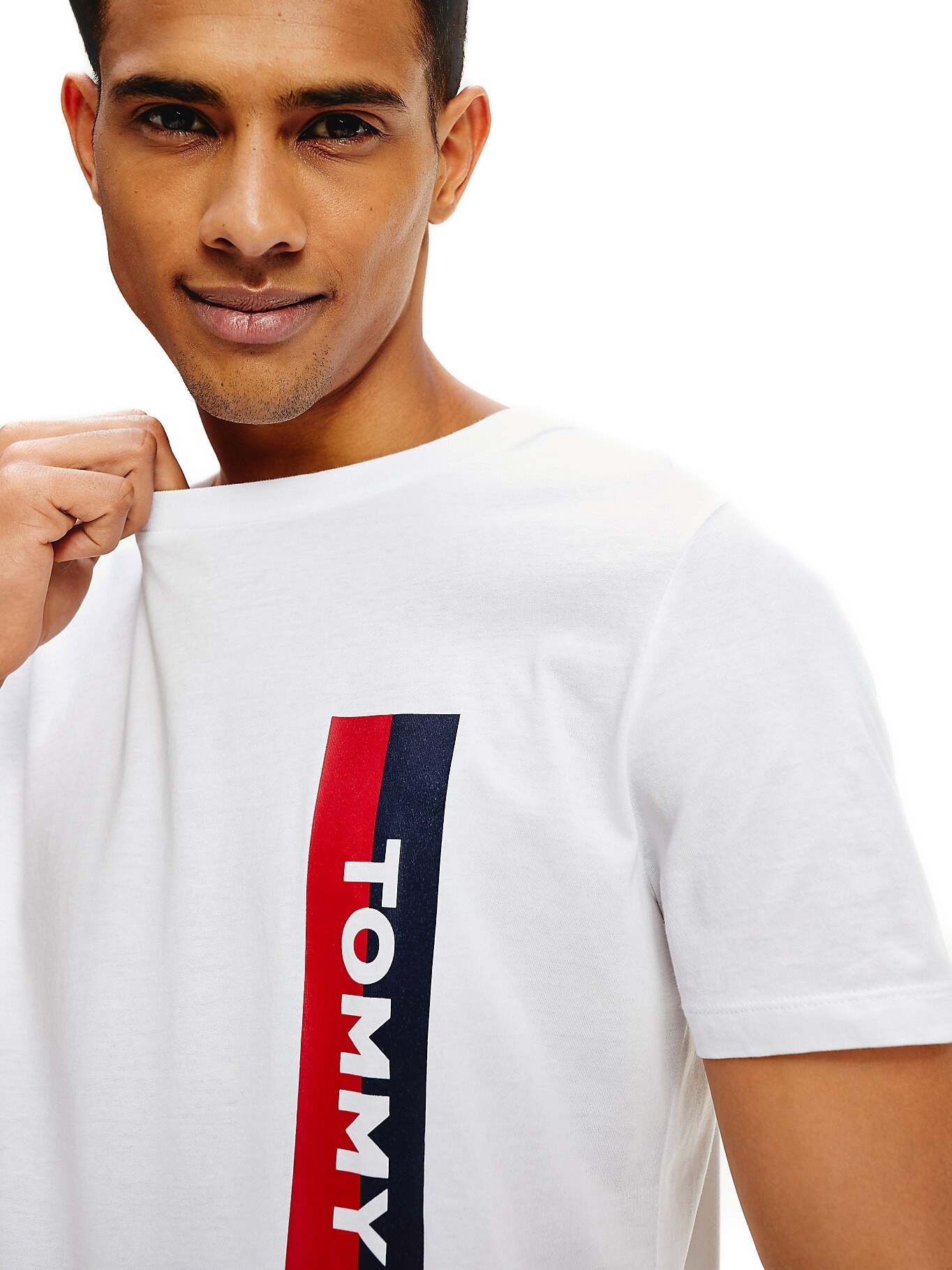 tommy crew neck t shirt