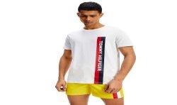  T-shirt Tommy Crew Neck Tee - Classic White -  UM0UM01744-YCD 