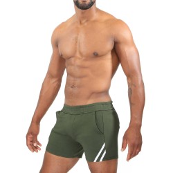  Paris Shorts Khaki/white - TOF PARIS SH0009KB 