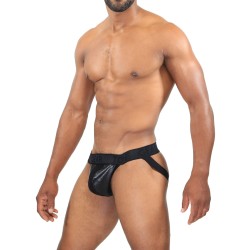  Pilot Jockstrap Black - TOF PARIS J0006N 