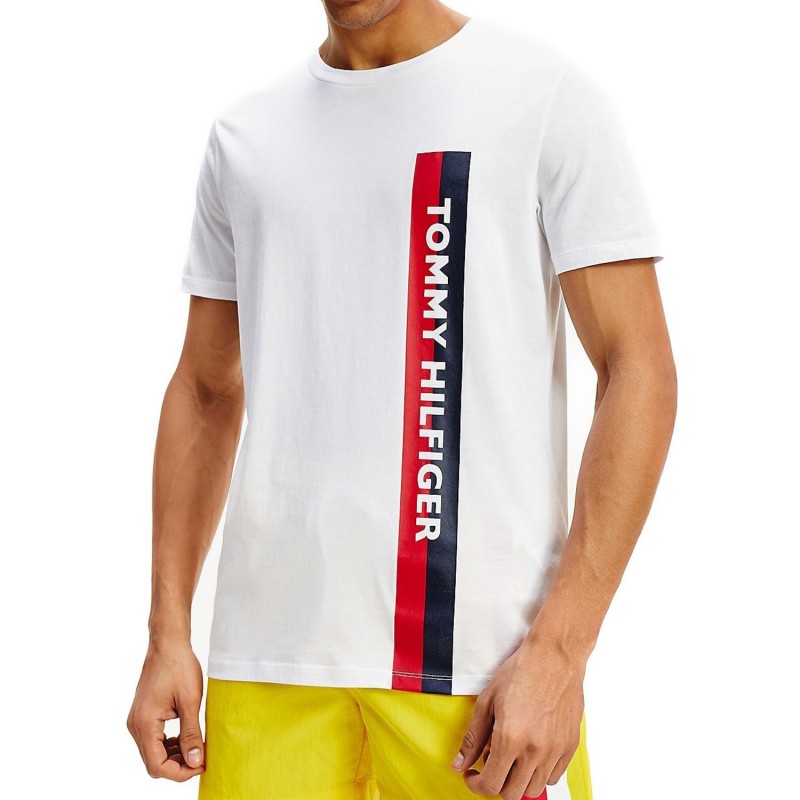  T-shirt Tommy Crew Neck Tee - Classic White -  UM0UM01744-YCD 