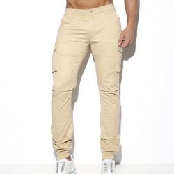  Pantalon Cargo - beige - ES COLLECTION ESJ053 C28 