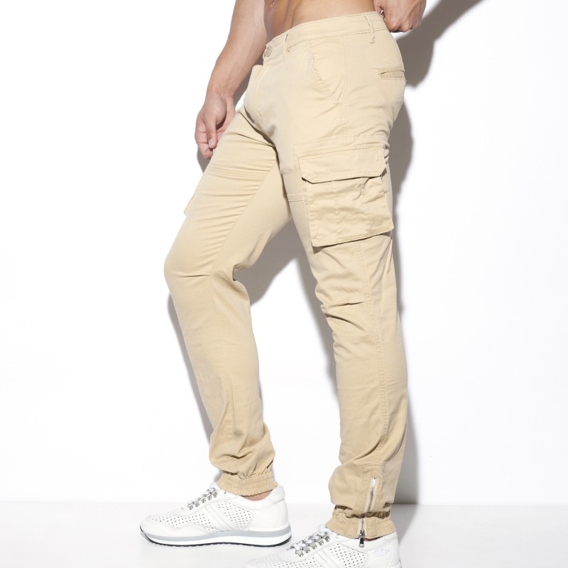  Pantalon Cargo - beige - ES COLLECTION ESJ053 C28 