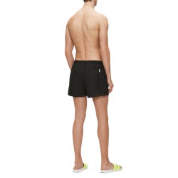  Drawstring - Black Swim Shorts - CALVIN KLEIN KM0KM00442-BEH 