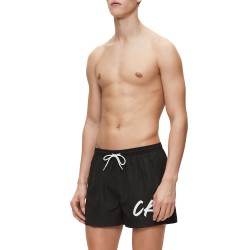  Short de bain Drawstring - noir - CALVIN KLEIN KM0KM00442-BEH 