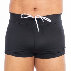  Bañador bóxer - Core Solids negro - CALVIN KLEIN KM0KM00418-BEH 