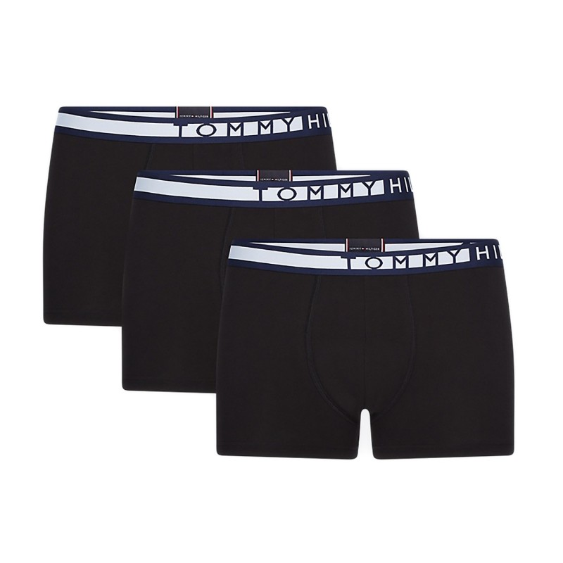  3-Pack Statement Waistband Trunks - black - TOMMY HILFIGER UM0UM01234-0R9 