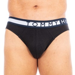  Lots de 3 slips à logo Tommy - noir - TOMMY HILFIGER UM0UM01227-0R9 