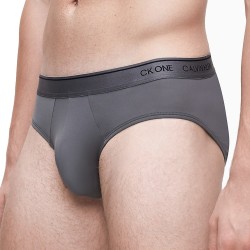  Lot de 2 slips - CK ONE gris - CALVIN KLEIN NB2386A-5GS 