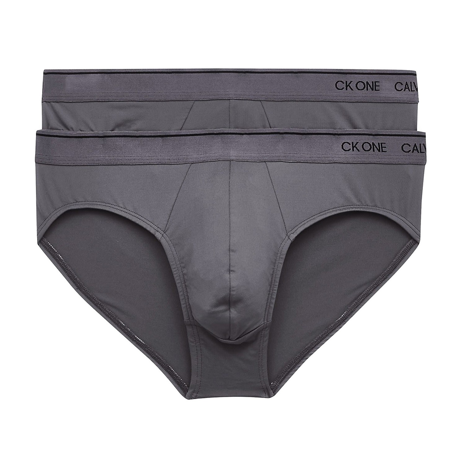 2 Pack Briefs - CK ONE grey - Calvin Klein : sale of Brief for men