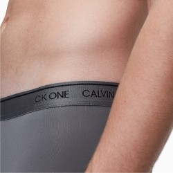  Lot de 2 slips - CK ONE gris - CALVIN KLEIN NB2386A-5GS 