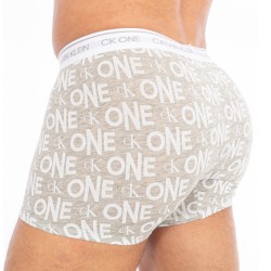  Boxer - CK ONE stretch logo grau - CALVIN KLEIN -NB2216A-LP5 