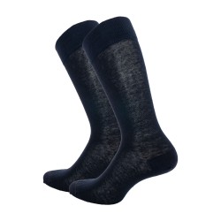  Chaussettes - UNIE JERSEY LIN marine - LABONAL 36059-1000 