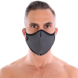 Gris seamless washable mask - 3D