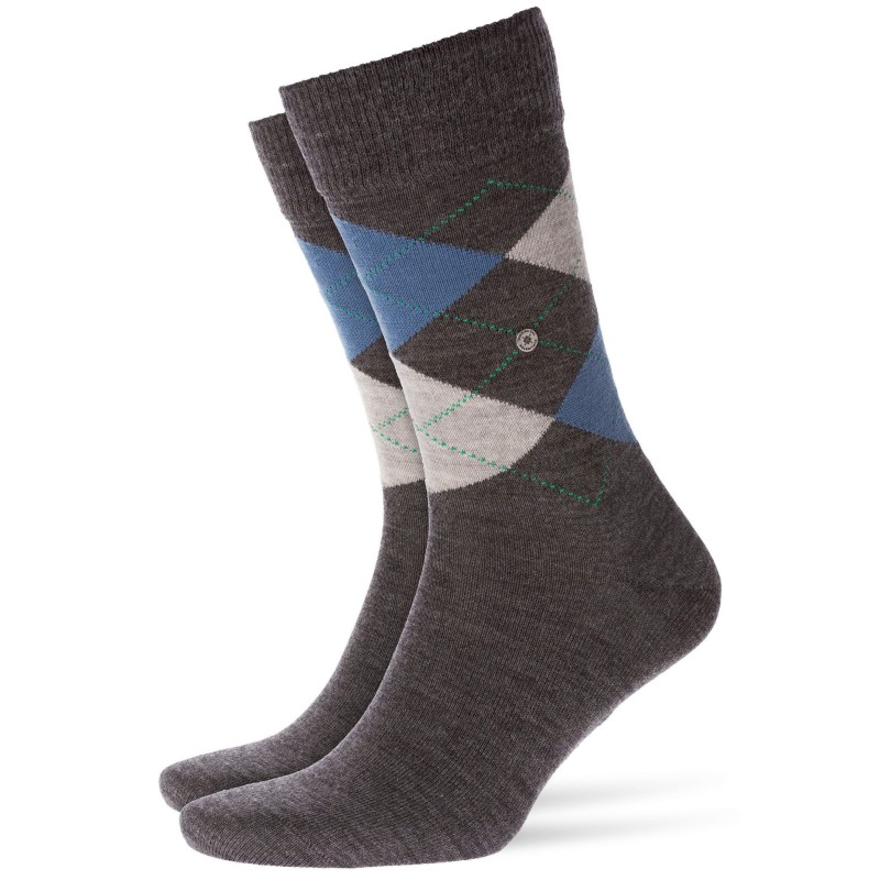  Calcetines EDINBURGH - gris/azul - BURLINGTON 21182-3090 