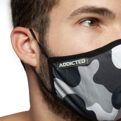  Masque à rayures - marin - ADDICTED AC087-C17MOD 