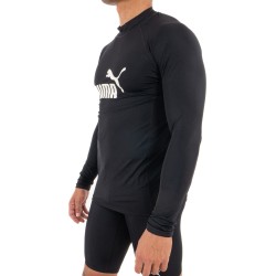  PUMA Swim Long Sleeve Rash Guard - black -  100000035-200 