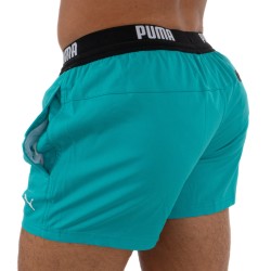  Bermudas PUMA Logo Short Length - agua -  100000030-003 