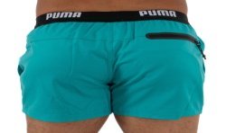  Short de bain court PUMA Swim Logo - aqua -  100000030-003 