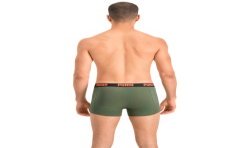  Basic Boxer Shorts 2 Pack - army green - PUMA 521015001-008 