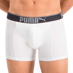  Pack de 3 bóxers Lifestyle Sueded de algodón - Blanco gris y negro - PUMA 681030001-325 