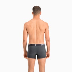  Lifestyle Sueded Cotton Boxershorts 3er Pack - weiß grau und schwarz - PUMA 681030001-325 