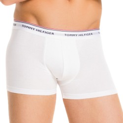  Lotto di 3 boxer stretch di cotone Tommy Hilfiger - bianco - TOMMY HILFIGER 1U87903842-100 