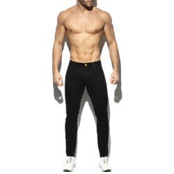  Pantalon Slim - noir - ES COLLECTION ESJ057-C10 