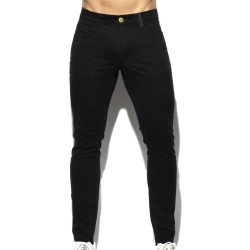  Pantalon Slim - noir - ES COLLECTION ESJ057-C10 