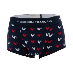  Boxer coqs - tricolore - GARÇON FRANÇAIS SHORTY18-TRICOLORE COQS 