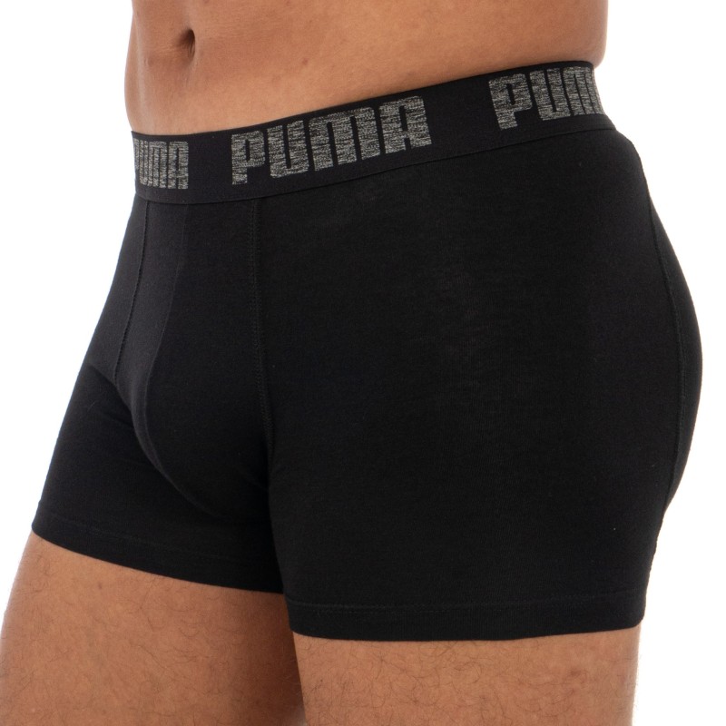 Basic Boxers 2 pack - black - Puma : sale of Boxer shorts, Shorty f...