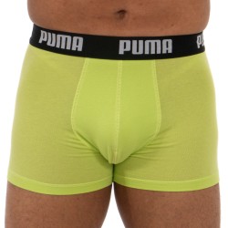  Basic Boxer Shorts 2 Pack - lime - PUMA 521015001-010 