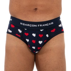  Slip bel cuore - GARÇON FRANÇAIS SLIP18-COEURS 