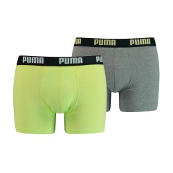  Basic Boxershorts 2er Pack - lime - PUMA 521015001-010 