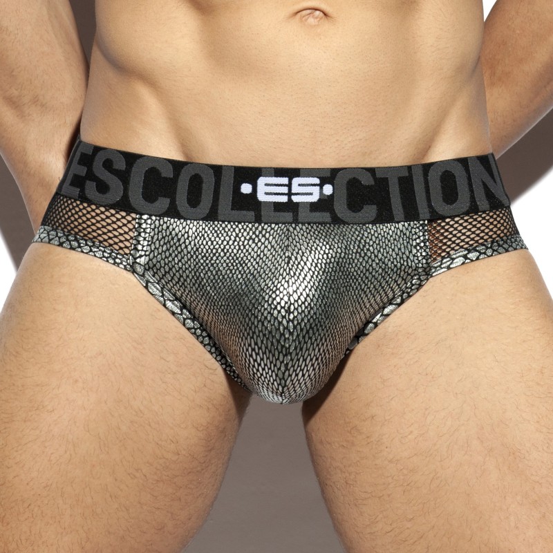  Jock reptile argent - ES COLLECTION UN436 C21 