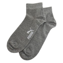  Lot de 3  paires de chaussettes PUMA Graphic - blanc gris et noir - PUMA 261091001-325 