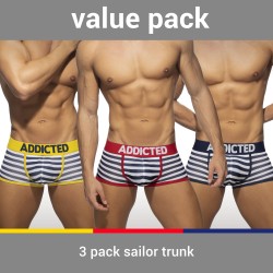  Sailor mesh brief (Lot of 3) - ADDICTED AD965P 3COL 