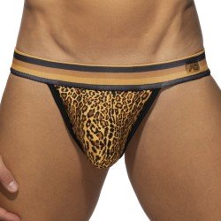  Léopard Stripe ass Freedom swimderwear - marron - ADDICTED ADS269-C13 