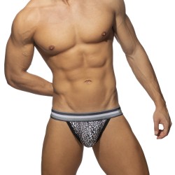  Léopard Stripe ass Freedom swimderwear - marron - ADDICTED ADS269-C15 