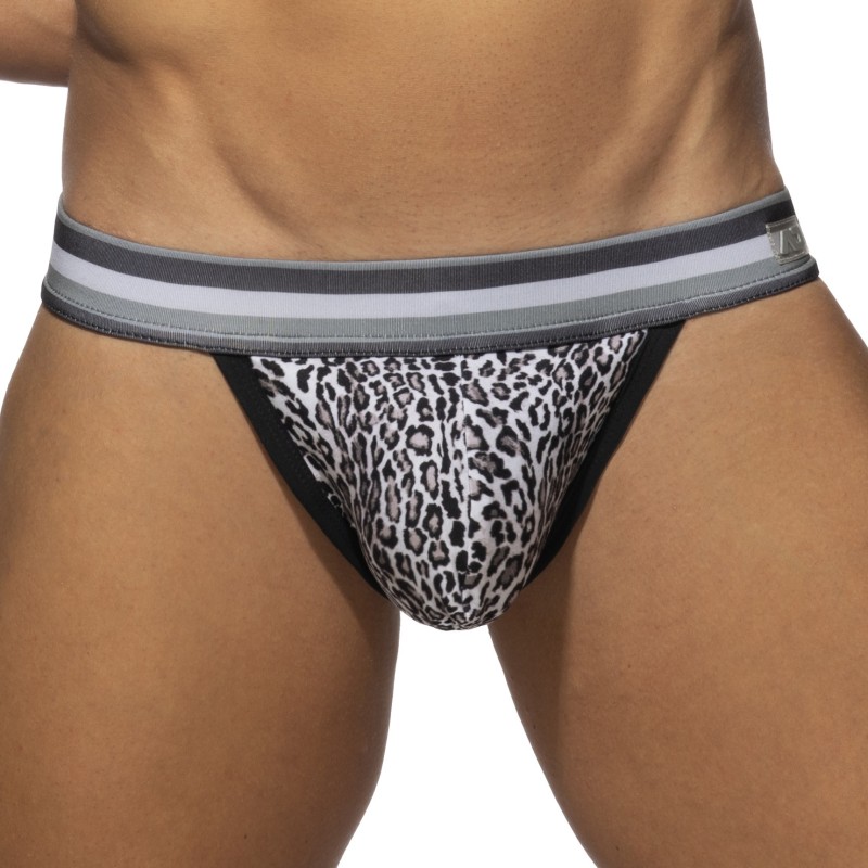  Léopard Stripe ass Freedom swimderwear - marron - ADDICTED ADS269-C15 