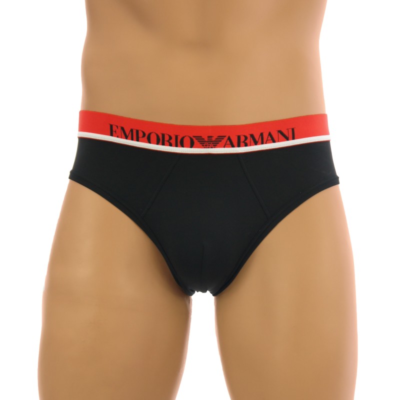 Slip del marchio EMPORIO ARMANI - Mini slip microfibre - Ref : 110707 7W525 00020