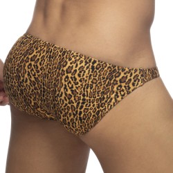  Slip de bain Léopard Stripe - marron - ADDICTED ADS270-C13 