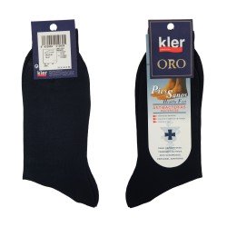 Calcetines de la marca KLER - Chaussettes anti-bactériennes marine - Ref : 6302 MARINO