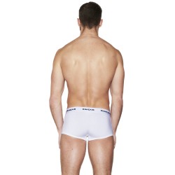  White Trunk Essential - GARÇON FRANÇAIS SHORTY12 BLANC PACK 