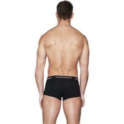  Le Boxer noir Indispensable - GARÇON FRANÇAIS SHORTY12 NOIR PACK 