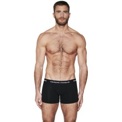  Langer schwarzer Boxershort Wesentlich - GARÇON FRANÇAIS BOXER13 NOIR PACK 