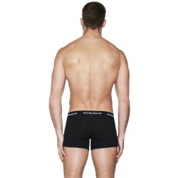  Langer schwarzer Boxershort Wesentlich - GARÇON FRANÇAIS BOXER13 NOIR PACK 